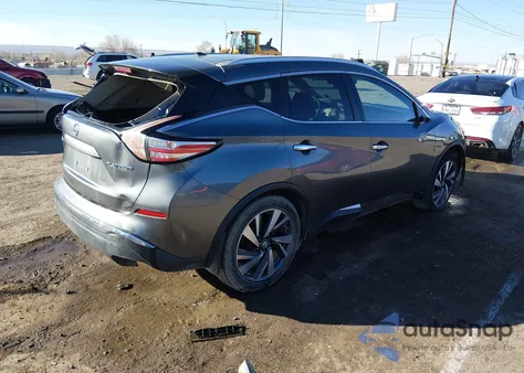 2015 Nissan Murano Platinum из США, поврежденный, VIN 5N1AZ2MG3FN217482